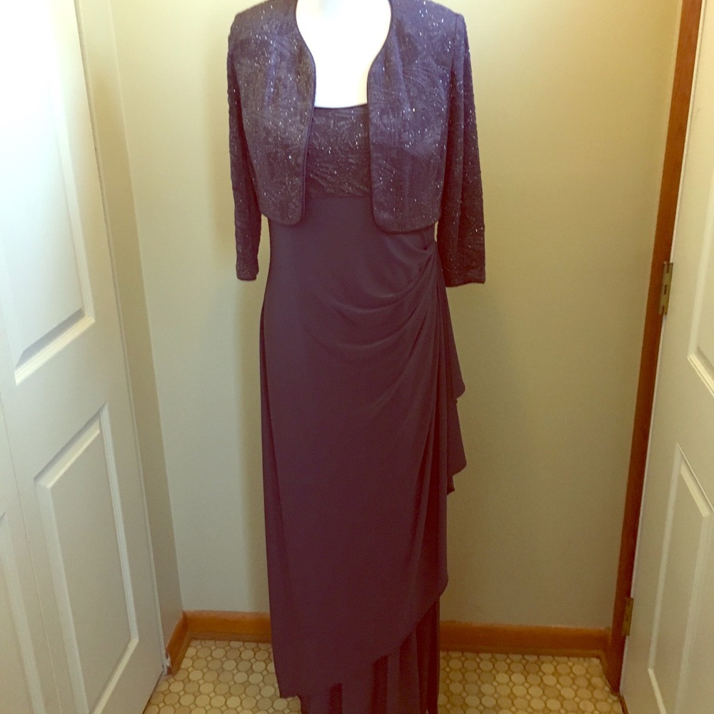 Alex Evening A-Line, Empire waist beautiful gown